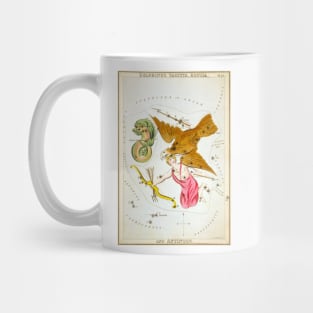 Delphinus, Sagitta, Aquila, Antinous Mug